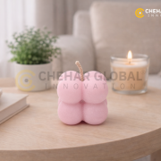 Cloud Bubble Cube Candle
