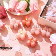 Cloud Bubble Cube Candle